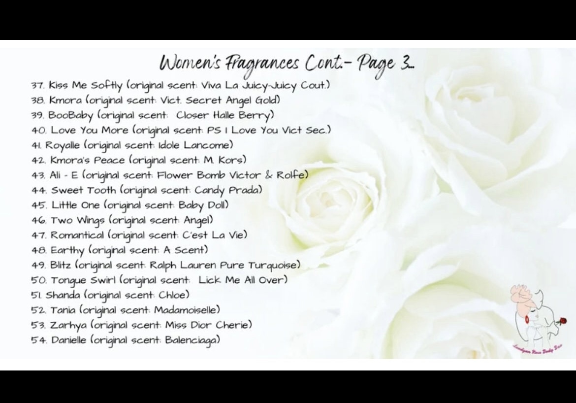 Designer  Fragranced Oil picture