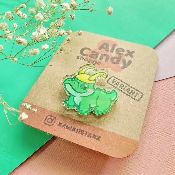 Alligator Loki Pin