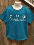 REDUCED TO CLEAR: Teal Kid SS Childrens t-shirts