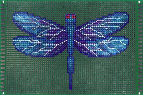 Crossed Circuits: Dragonfly picture