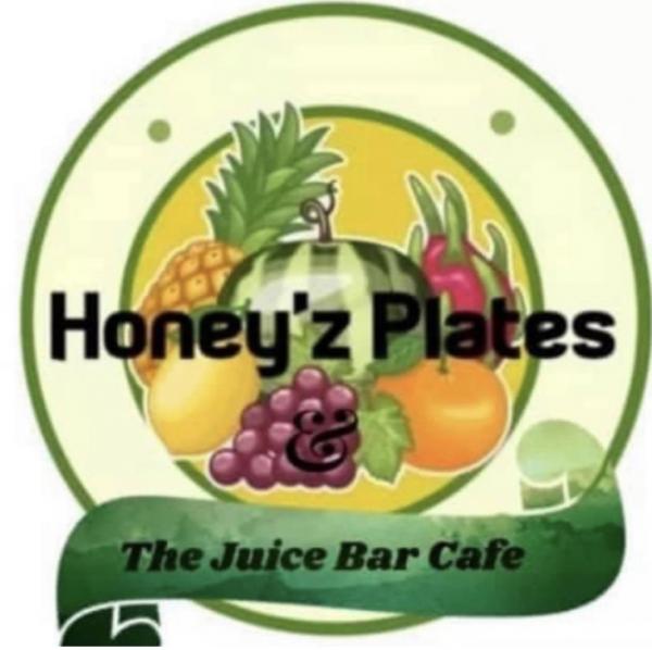 Honeyz Plates In The Juice Bar Cafe
