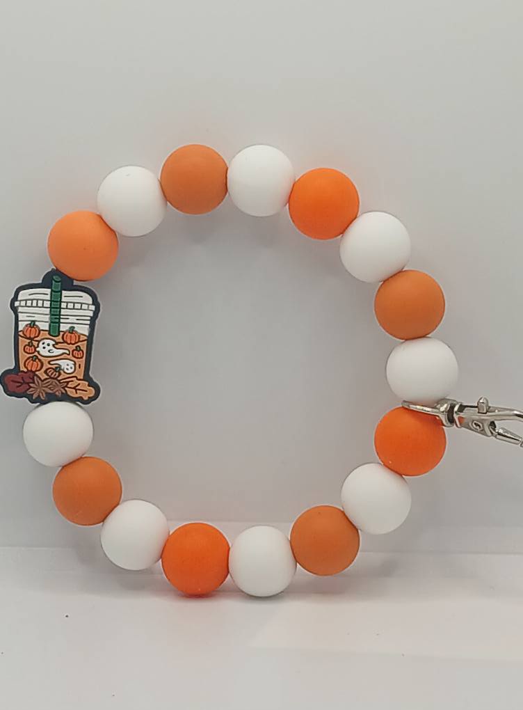 10" Wire Cable Key Chain Wristlets picture