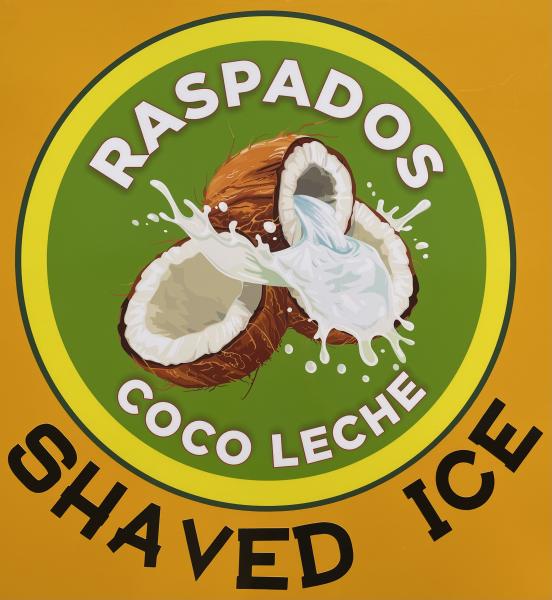 Raspados coco leche