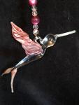 Blown Glass Hummingbird