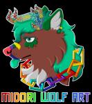 Midori Wolf Art