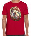 Festive 'Look upon my Wonder' Unisex T-Shirt in Red
