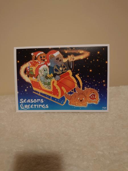 Season's Greetings Christmas Card Pack of 5 picture