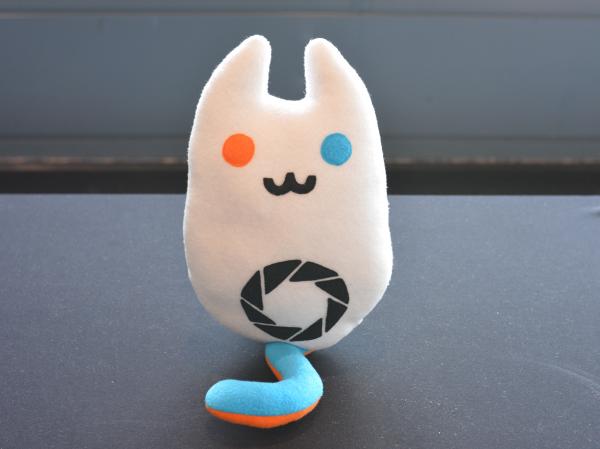 Portal Cat Plush Aperture