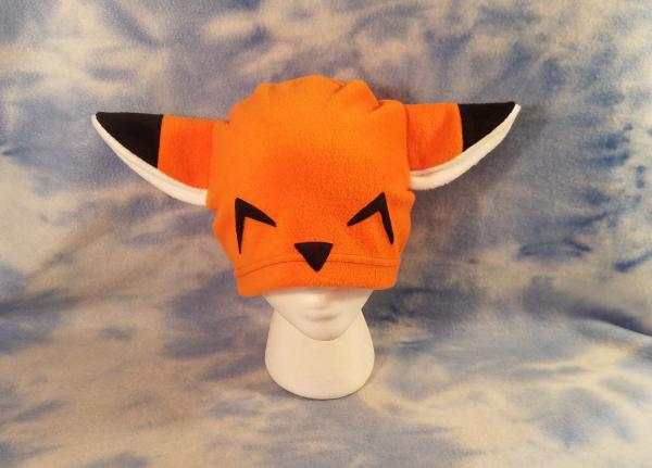 Orange Happy Fox Hat