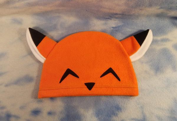 Orange Happy Fox Hat picture