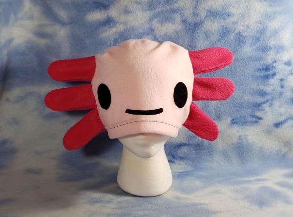 Axolotl Hat Salamander