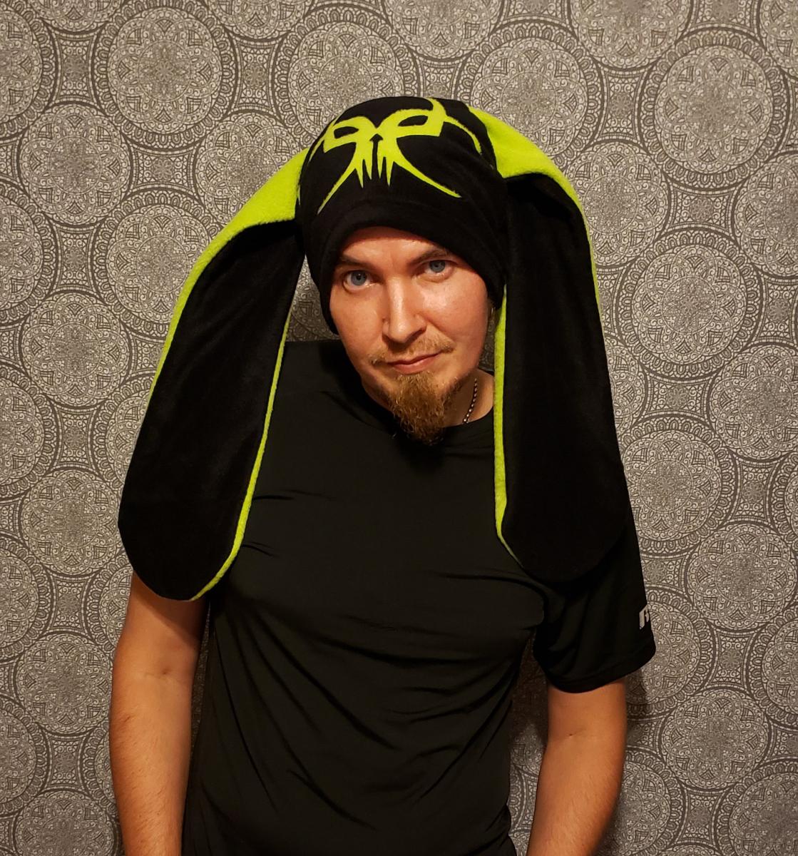 Biohazard Face Bunny Hat picture