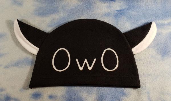 OwO Kitty Hat Furry Anime Face picture