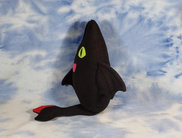 Toothless Cat Plush Dragon picture