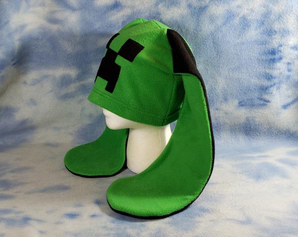 Creeper Bunny Minecraft Hat picture