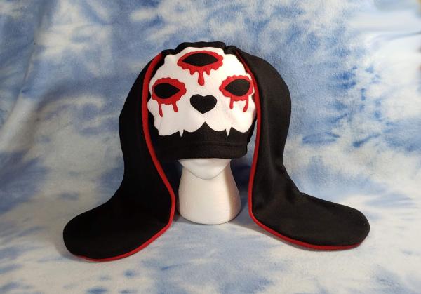 Bloody Skull Bunny Hat