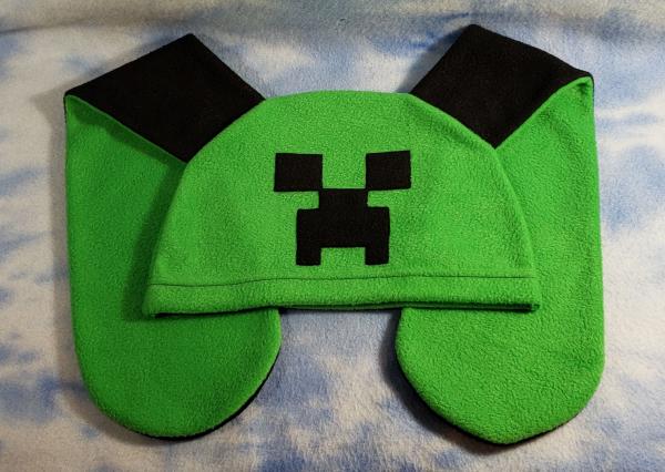 Creeper Bunny Minecraft Hat picture