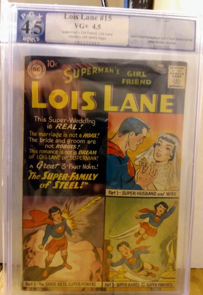 Superman's Girl Friend Lois Lane #15 DC Pub 1959 PGX 4.5 picture