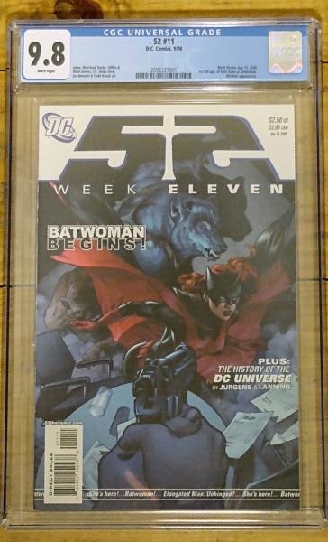 DC New 52 #11 Cgc 9.8 1st Bat Woman picture