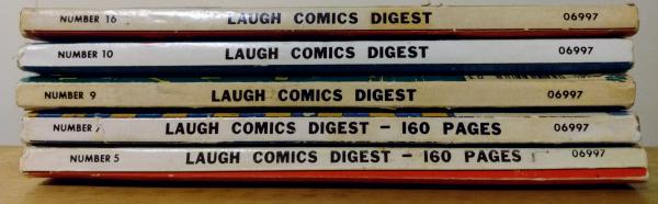 Archie Laugh Digest lot of 5 Early issues picture