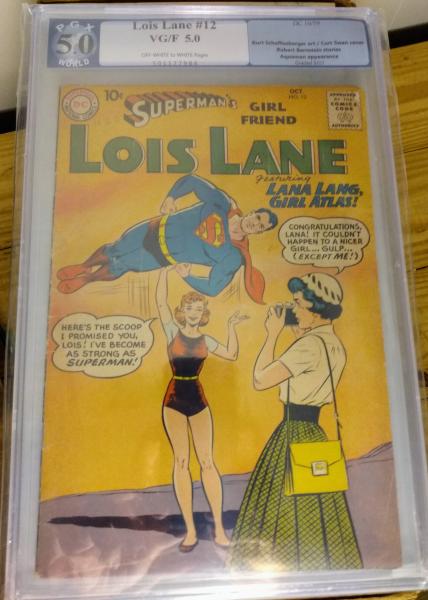 Superman's Girl Friend Lois Lane #12 DC Pub 1959 PGX 5.0