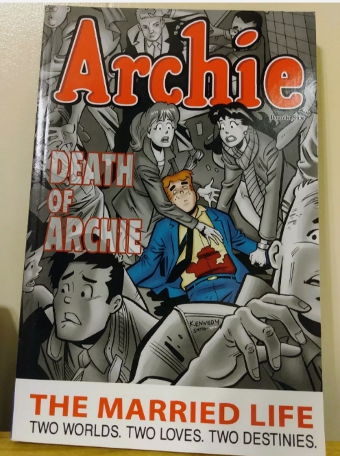 Archie: The Married Life Book 6 The Death of Archie (2013 Softcover) HTF picture