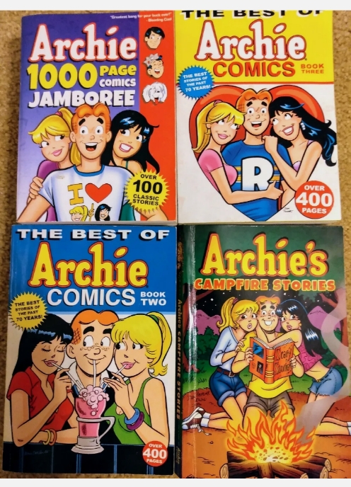 Lot of 4  The Archie Comics 400 + Page Books picture