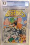 Legends #3 (1987) DC CGC 9.6 NM+ White  1st New Suicide Squide