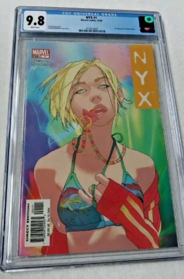 NYX #1 1st Print 1st appearance Kiden Nixon Hot Series CGC 9.8 NM picture