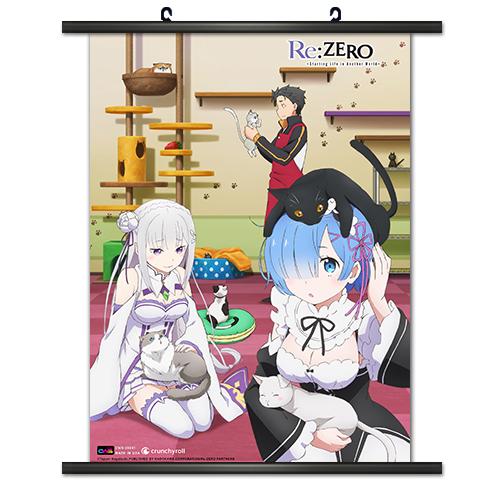 CWS Media Group Re Zero 001 Wall Scroll 813860029841