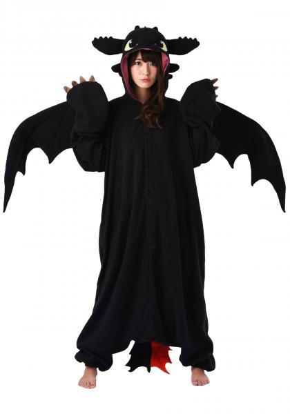 Sazac How to train your dragon Toothless Kigurumi picture