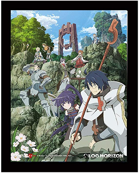 Log Horizon Season 1 3D Lenticular Wall Art Poster Framed picture