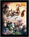 Gate 3D Lenticular Wall Art Poster Framed