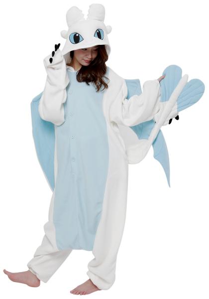 Sazac How to train your dragon Light Fury Kigurumi picture