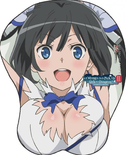 Is it Wrong to Try and Pick Up Girls in a Dungeon Breast Mouse Pad 810002880780 picture