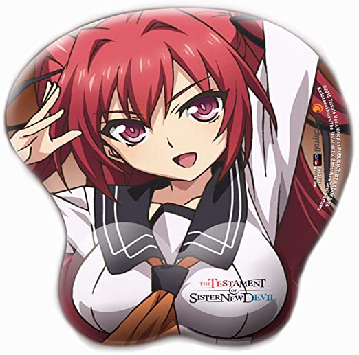 The Testament of Sister New Devil Mio Breast Mouse Pad 813860021364