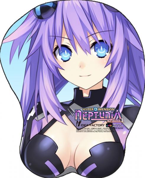 Hyperdimension Neptunia Neptune Breast Mouse pad 813860021739