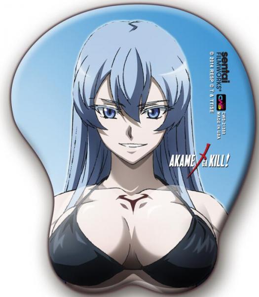 Akame ga Kill Esdeath Breast Mouse Pad 813860021388 picture