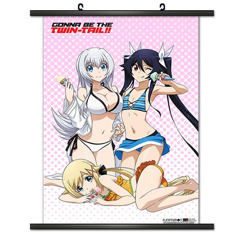 CWS Media Group Gonna be the Twin Tail 001 Wall Scroll 813860022026 picture