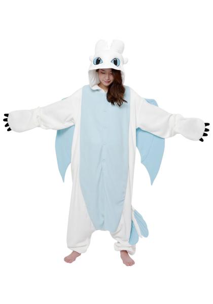 Sazac How to train your dragon Light Fury Kigurumi picture