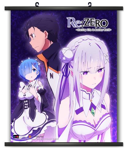 CWS Media Group Re Zero 08 Wall Scroll 813860021470