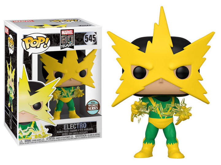 POP Marvel: Marvel 80 Years - Electro Specialty Series picture