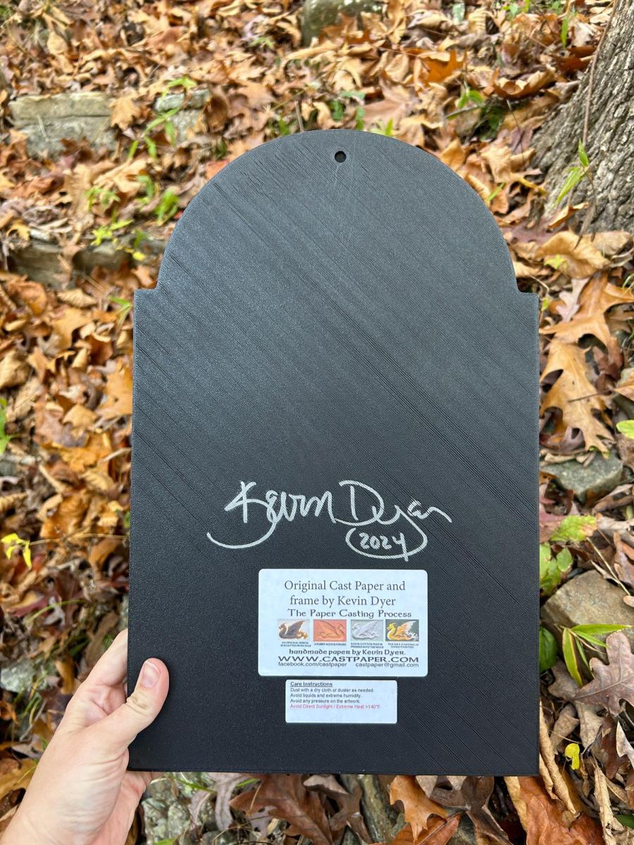 Celtic Dragon - Cast Paper - Fantasy art - Celtic Dragon - Drake - Draco - Celtic Drake picture