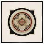 Celtic Ring of Prosperity - hand painted cast paper