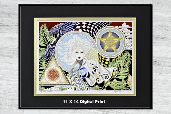 Ode to the Goddess - 11" x 14" Framed Digital Print