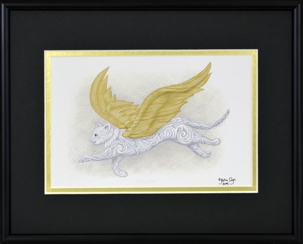 Flight of Fancy - Framed Digital Print - 10" x 8" picture