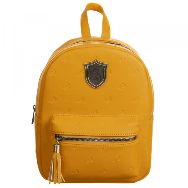 Small leather Hufflepuff Backpack