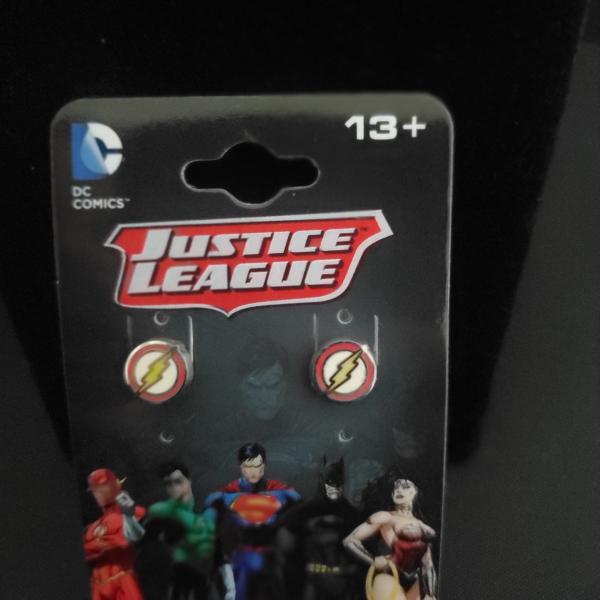 DC Flash stud earrings