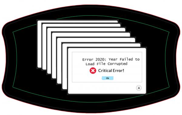 Error 2020 cloth mask with filter pocket
