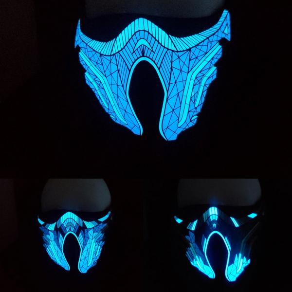 Sound Activated frost inspired Mask picture